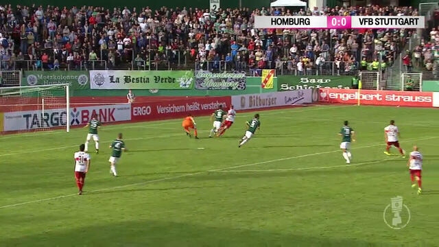 Highlights: FC 08 Homburg - VfB Stuttgart