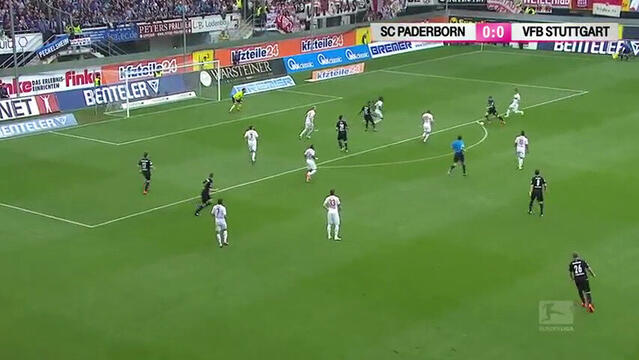 Highlights: SC Paderborn 07 - VfB Stuttgart