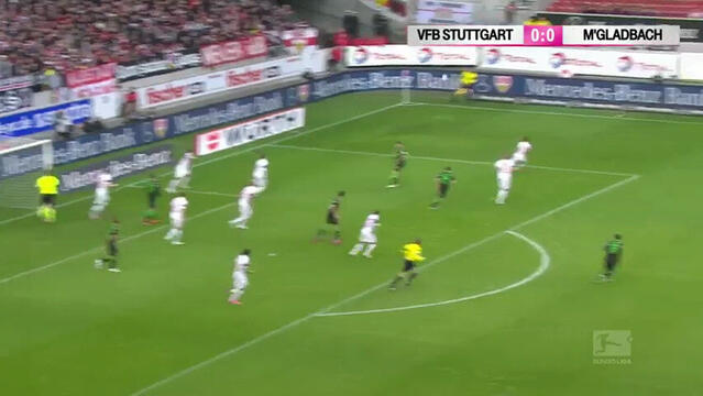 Highlights: VfB Stuttgart - Borussia Mönchengladbach