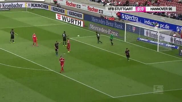 Highlights: VfB Stuttgart - Hannover 96