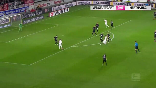 Highlights: VfB Stuttgart - Hertha BSC