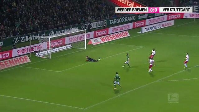 Highlights: SV Werder Bremen - VfB Stuttgart