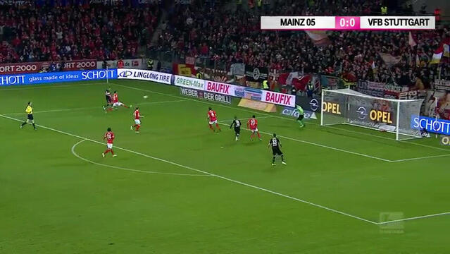 Highlights: 1. FSV Mainz 05 - VfB Stuttgart