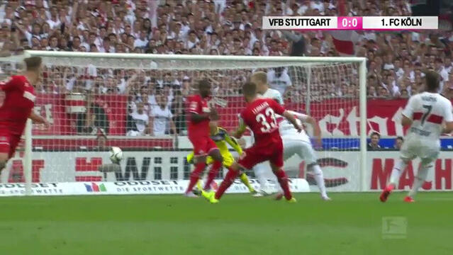 Highlights: VfB Stuttgart - 1. FC Köln