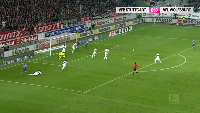 Highlights: VfB Stuttgart - VfL Wolfsburg