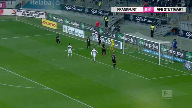 Highlights: Eintracht Frankfurt - VfB Stuttgart