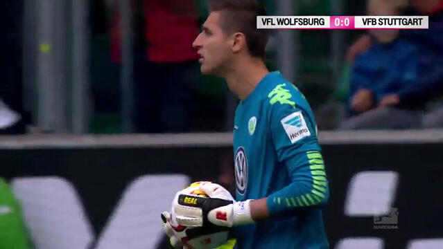 Highlights: VfL Wolfsburg - VfB Stuttgart