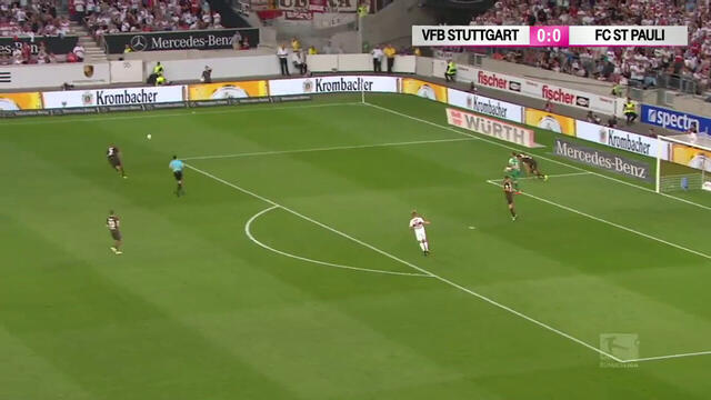 Highlights: VfB Stuttgart - FC St. Pauli