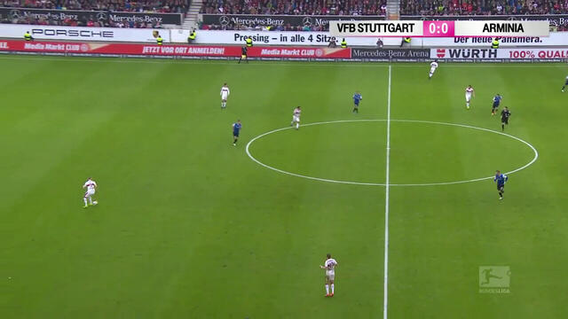 Highlights: VfB Stuttgart - DSC Arminia Bielefeld