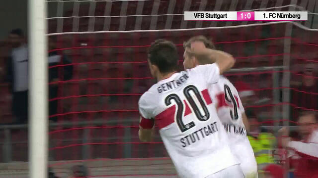 Highlights: VfB Stuttgart - 1. FC Nürnberg