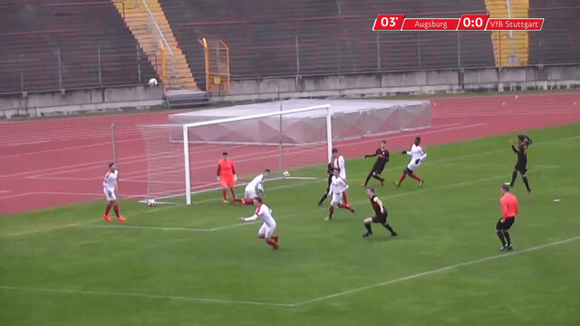Highlights: FC Augsburg - VfB Stuttgart U17