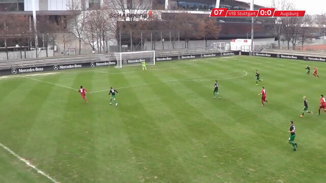 Highlights: VfB Stuttgart U19 - FC Augsburg