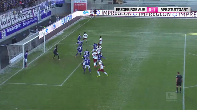 Highlights: FC Erzgebirge Aue - VfB Stuttgart