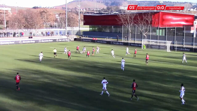 Highlights: VfB Stuttgart U19 - FC Ingolstadt