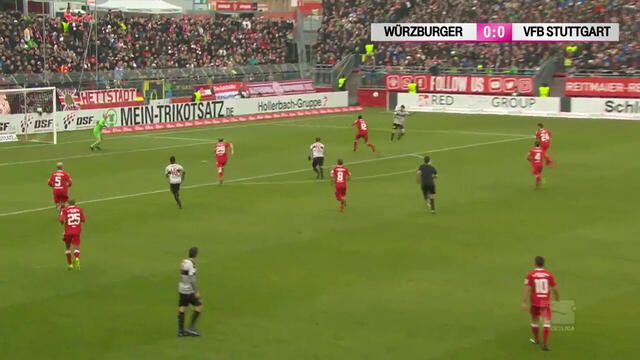 Highlights: Würzburger Kickers - VfB Stuttgart