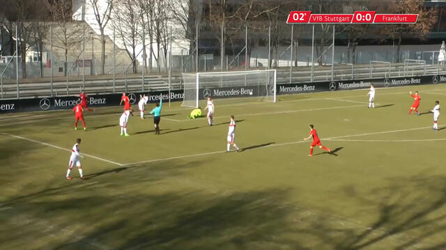 Highlights: VfB Stuttgart U19 - Eintracht Frankfurt