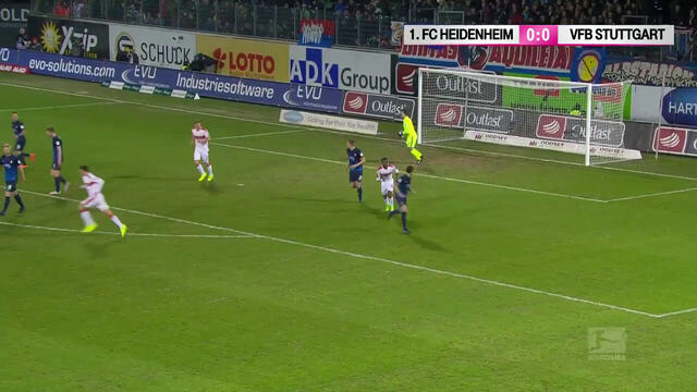 Highlights: 1. FC Heidenheim - VfB Suttgart