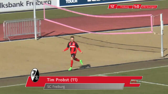 Highlights: SC Freiburg - VfB Stuttgart U19