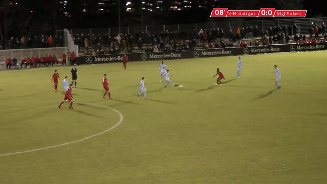 Highlights: VfB U 19 - Stuttgarter Kickers