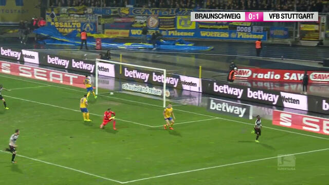 Highlights: Eintracht Braunschweig - VfB Stuttgart