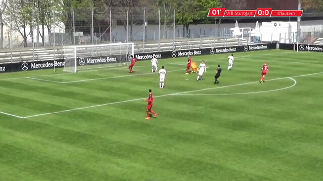Highlights: VfB Stuttgart U19 - 1. FC Kaiserslautern