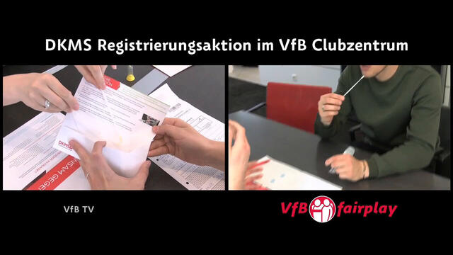 Typisierungsaktion im VfB Clubzentrum