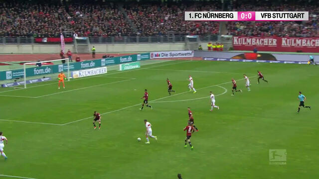 Highlights: Nuernberg  - VfB Stuttgart