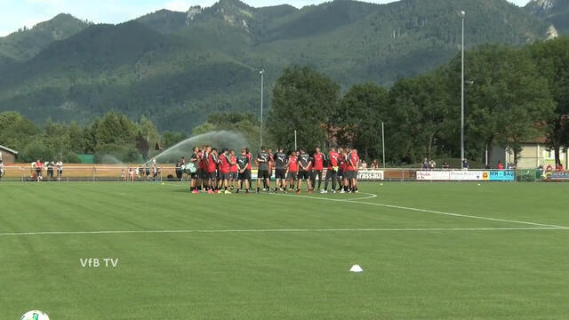 Mitch Langerak zum ersten Trainingstag in Grassau