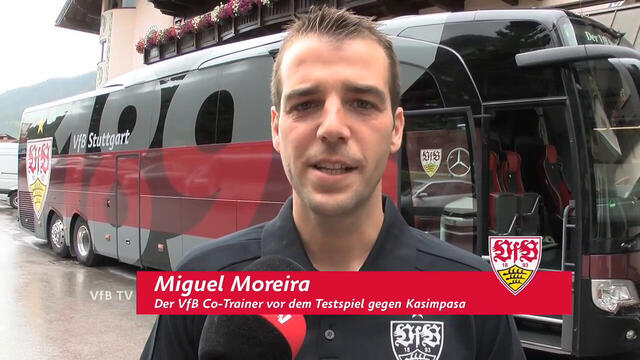 Co-Trainer Miguel Moreira im Interview