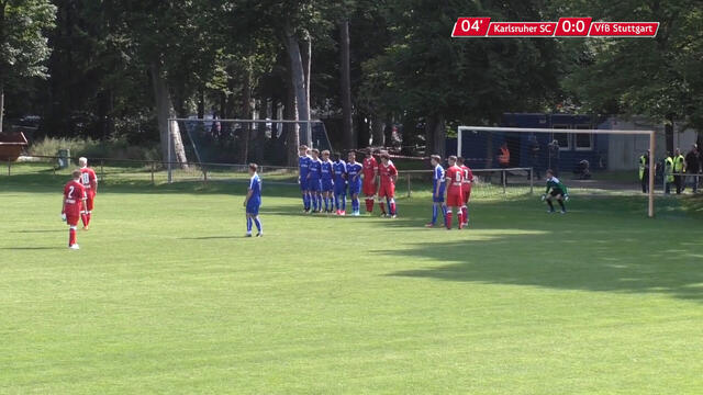 Highlights U17: Karlsruher SC - VfB Stuttgart