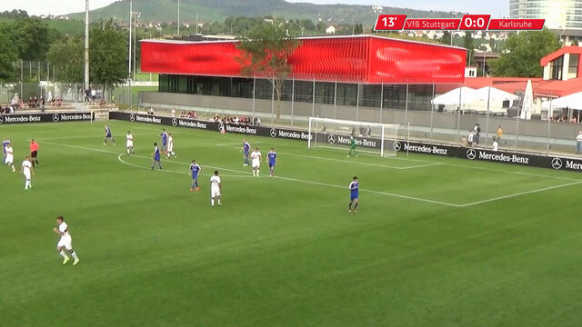 Highlights U19: VfB Stuttgart - Karlsruher SC