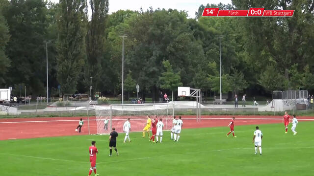 Highlights U19: SpVgg Greuther Fürth - VfB Stuttgart