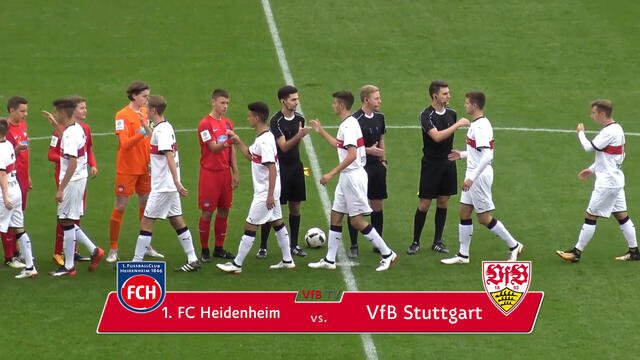 Highlights U17: 1. FC Heidenheim - VfB Stuttgart