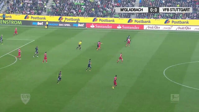 Highlights: Mgladbach  - VfB Stuttgart