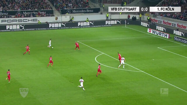 Highlights: VfB Stuttgart  - 1. FC Köln