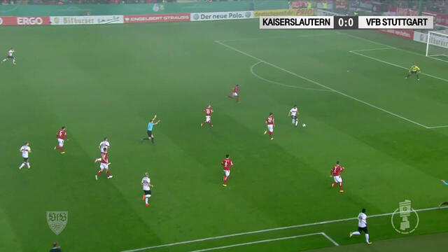 Highlights: 1.FC K'lautern - VfB Stuttgart