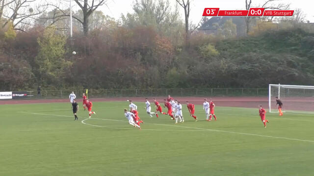 Highlights U17: Eintracht Frankfurt - VfB Stuttgart