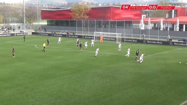 Highlights U19: VfB Stuttgart - Eintracht Frankfurt