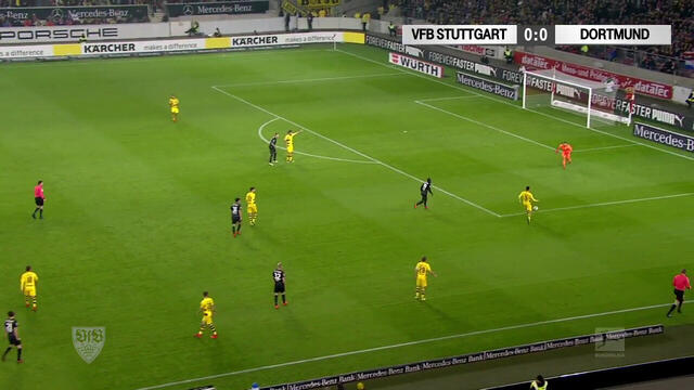 Highlights: VfB Stuttgart  - Dortmund