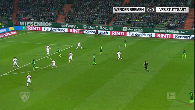 Highlights: Werder Bremen  - VfB Stuttgart
