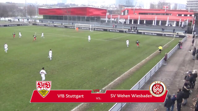 Highlights U19: VfB Stuttgart - SV Wehen Wiesbaden