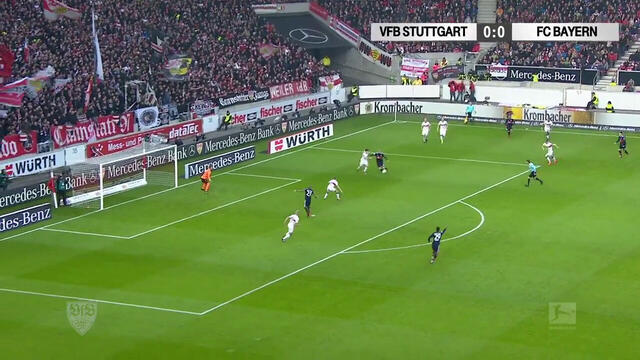 Highlights: VfB Stuttgart  - FC Bayern München   