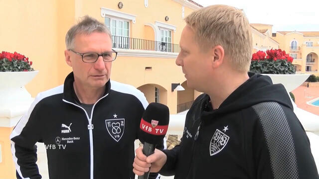 Interview mit VfB Sportvorstand Michael Reschke