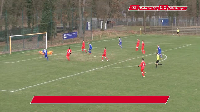 Highlights U19: Karlsruher SC - VfB Stuttgart