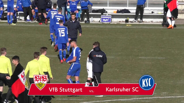 Highlights U17: VfB Stuttgart - Karlsruher SC