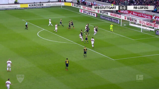Highlights: VfB Stuttgart  - RasenBallsport Leipzig