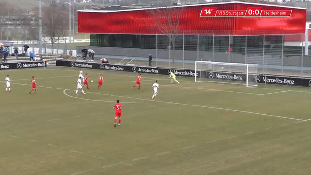 Highlights U17: VfB Stuttgart - 1. FC Heidenheim