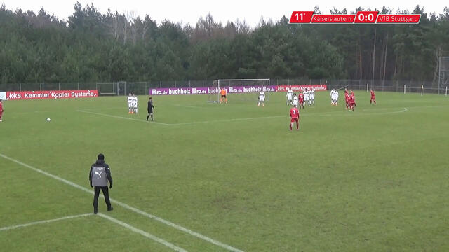 Highlights U17: 1. FC Kaiserslautern - VfB Stuttgart