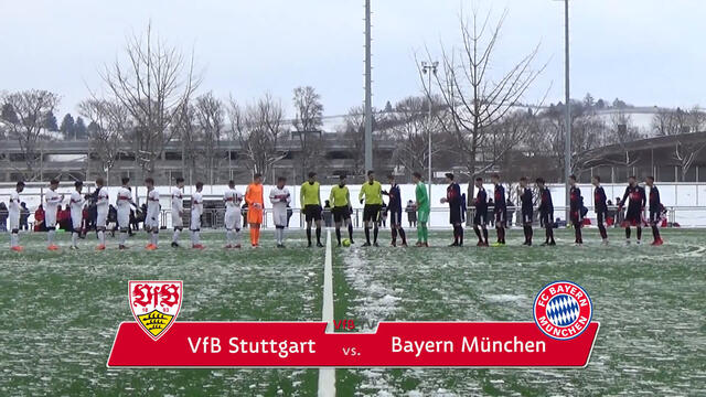 Highlights U19: VfB Stuttgart - FC Bayern München
