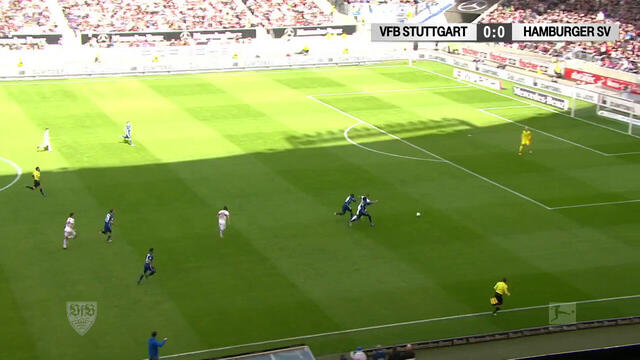 Highlights: VfB Stuttgart  - Hamburger SV